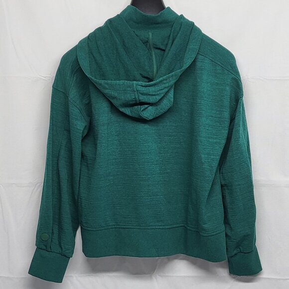 T by Talbots Hoodie Sweatshirt Womens Medium Full Zip Long Sleeve Modal Blend - Picture 9 of 15